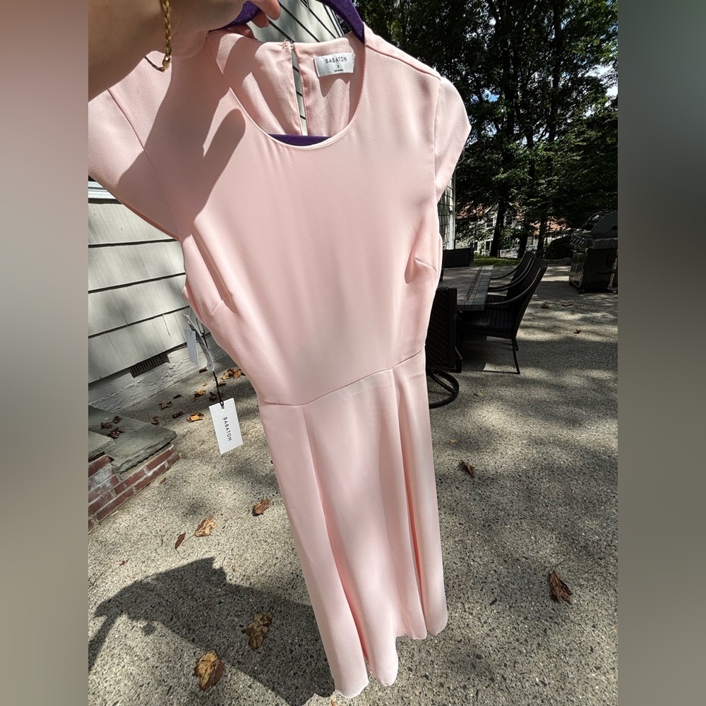 Babaton Hamptons dress soft blush pink - Picture 7 of 8